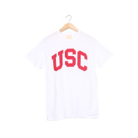 USC Trojan Basics Heritage White Arch T-Shirt